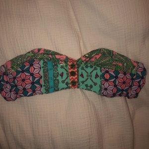 strapless maaji bikini